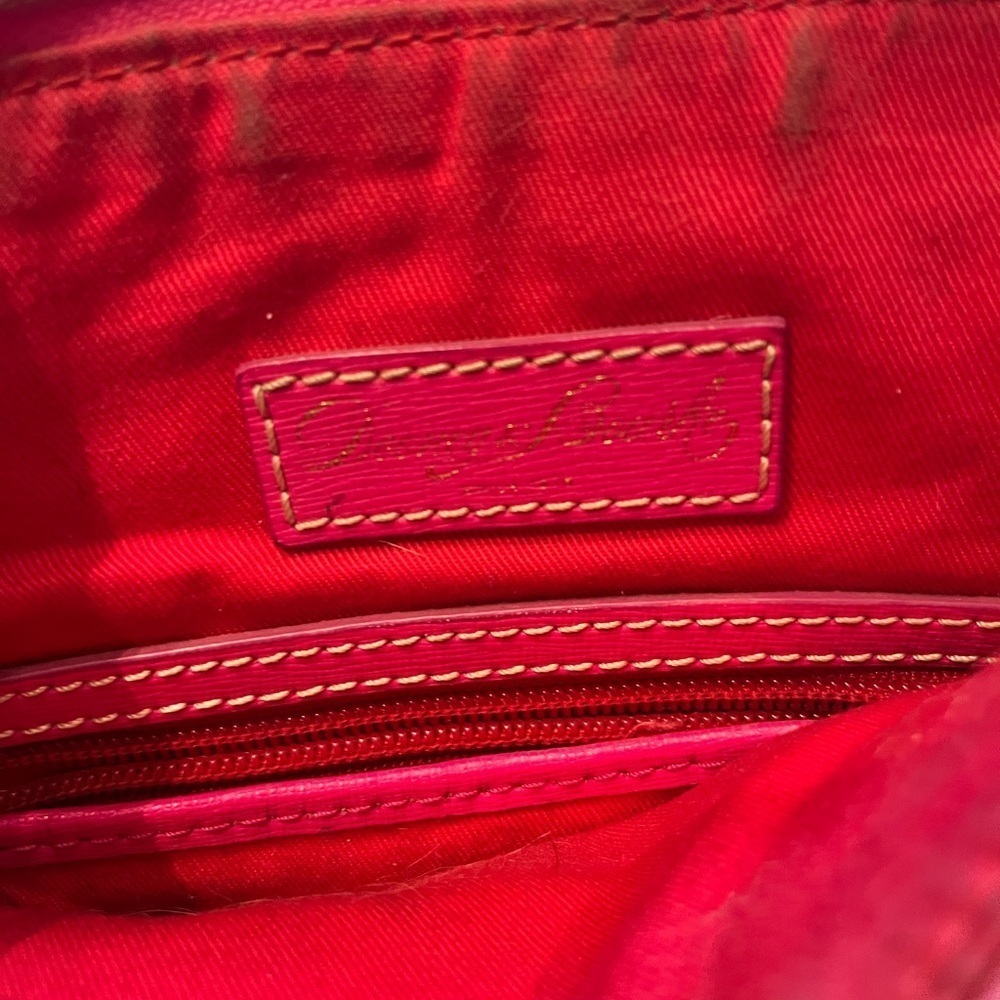 Dooney Bourke Pink Graffiti Rainbow Logo Pattern Tote  Bag  excellent condition - Picture 5 of 7